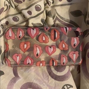 iPhone XS/x velvet caviar lip case